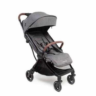 Imagem de Carrinho De Bebê De Paseio Maxicosi Eva Cinza Com Chassi De Cor Preto 