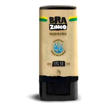 Imagem de Protetor Solar Facial Brazinco Fps 50 Bastão Resistente Água - Congrat