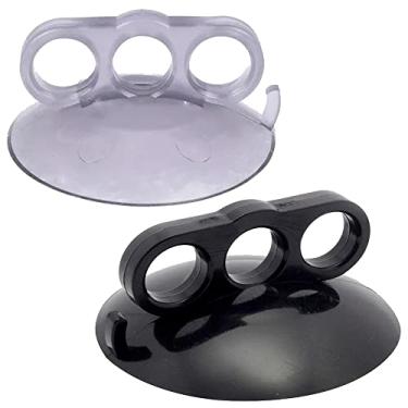 Imagem de Kit 2 Ventosas Garra 3 Dedos PVC 110mm P/Martelinho De Ouro