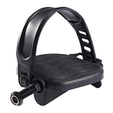 Imagem de DYNWAVE 1 par de pedais de ergométrica com alças, peças de indoor, antiderrapante, 9/16'' ou 1/2'', pedais de de engrenagem, Fuso longo de 14 mm