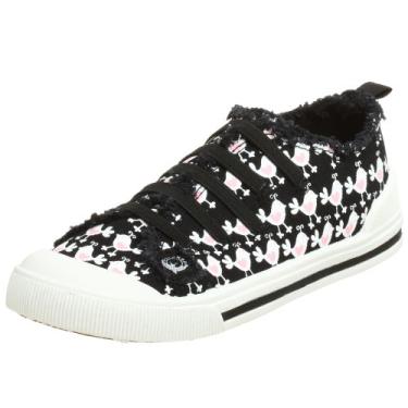 Imagem de UNIONBAY Tênis infantil sem cadarço Flight-Chick-g Bungee, Preto/rosa, 13 Little Kid