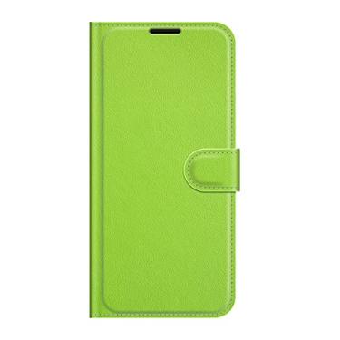 Imagem de Capa carteira para Google Pixel 6/6 Pro, capa de telefone de couro premium magnética com suporte para cartão, suporte para dinheiro, verde, 6 Pro de 6,7 polegadas