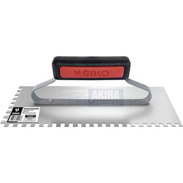 Imagem de Desempenadeira de Aço Dentada 12x29cm - Galo