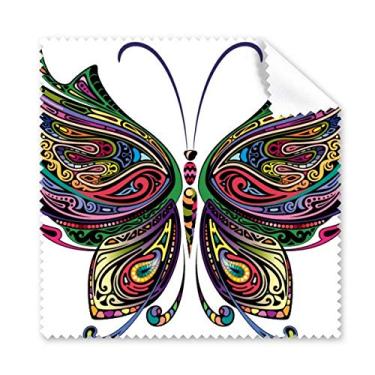 Imagem de Lindo pano de limpeza de asas decorativas coloridas para limpar a tela do telefone, 5 peças