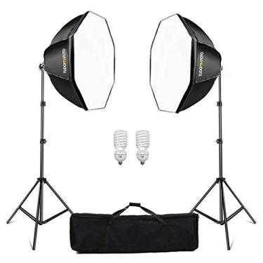 Imagem de Estúdio Fotográfico Completo Softbox Octagonal - 110v