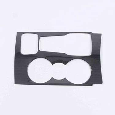 Imagem de GZBFTDH Botões de câmbio Acessórios de carro para Ford Bronco Sport 2021 2022 Fibra de carbono Controle central de engrenagens Moldura de painel de mudança de engrenagens Acabamento Adesivo Auto Interior Peças (BXGHT at)