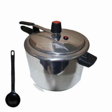 Imagem de Panela De Pressão Alumínio Polida 4,5 Litros + 1 Espátula