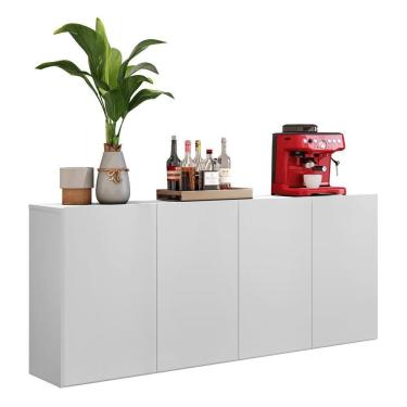 Imagem de Aparador Buffet 4 portas Multimóveis Veneza FG3555 Branco