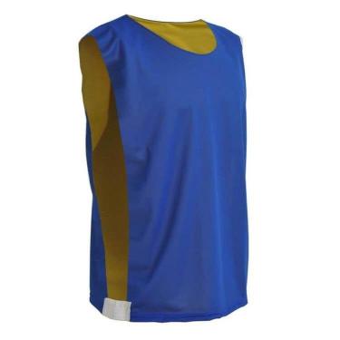 Imagem de Kit com 10 Coletes Dupla Face TRB Azul e Amarelo