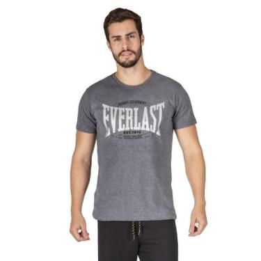 Imagem de Camiseta Everlast Relevo Metalizado - Masculina