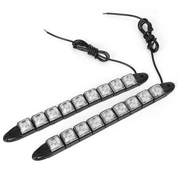 Imagem de Aramox LED Light Bar, DC12V 4.5W IP66 Waterproof Signal Bow Lamp Strip for Boat Yachts (1 Pair)