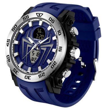 Imagem de Relógio Masculino Esportivo Display Duplo Criativo Design A Prova D`água