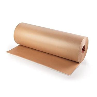 Imagem de Generico Papel Kraft 80g Liso Rolo 60cm x 100m Marrom para Presentes