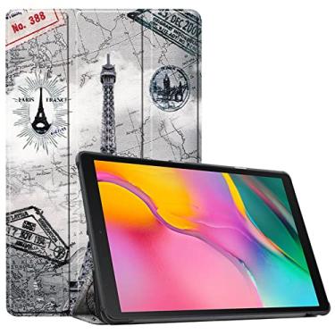 Imagem de Capa de couro PU inteligente Huawei MatePad Pro 11 polegadas com hibernar/despertar automática compatível com Huawei MatePad 11" 10" 10.1" 8" MatePadPro 12.6" 10.8" Mediapad T3 T5 M6 M5 (M5 lite 8"/T5 20.32 0,3 cm. pintura 4)