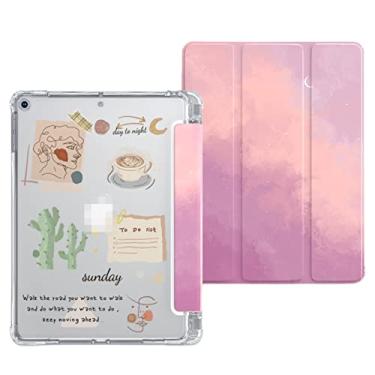 Imagem de CUTTIZ Capa para tablet de silicone ultrafina e ultraleve com slot para caneta compatível com MatePad Pro 10,8" MatePad 10,4" MatePad 11" v6 10,4" v7 10,4" (P07 (com adesivo), MatePad 11")