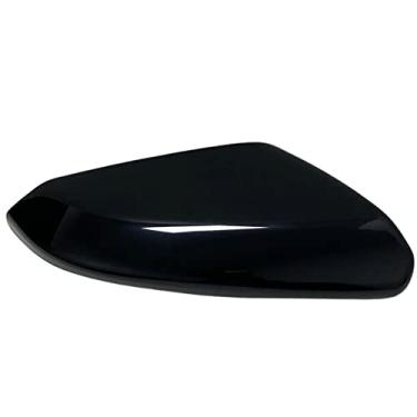 Imagem de TOTMOX Capa de espelho de asa da porta capa do espelho retrovisor lateral carcaça do espelho retrovisor preto/branco/vermelho, tampa da tampa do espelho retrovisor externo compatível com Honda Civic 10th 2016-2020