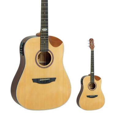 Imagem de Violão Elétrico Folk Strinberg SD201HC NS Fosco com Bag