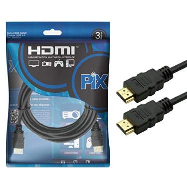 Imagem de Cabo HDMI 1.4 UltraHD 4K 15 Pinos PIX Chip Sce 3m