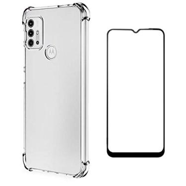 Imagem de Kit Capa Anti Impactos Compatível com Motorola Moto G10 + Película 5D Nano Cerâmica Cobre Toda Tela [Coronitas Acessorios]
