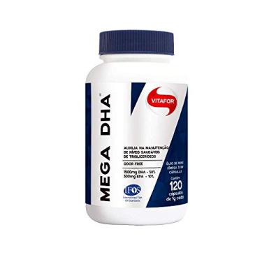 Imagem de Combo 3x Omega 3 Mega DHA Vitafor 1000mg 120cps
