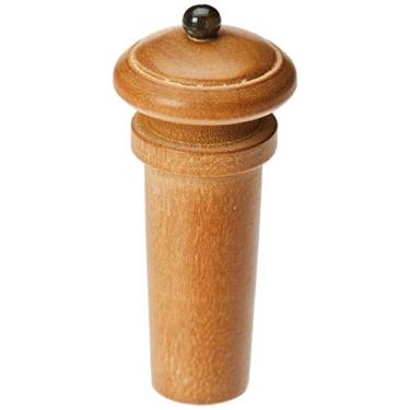 Imagem de Botão Hill para Violino Dominante Orchestral 3/4 ou 4/4 DAC8341 em Boxwood com Pino Preto