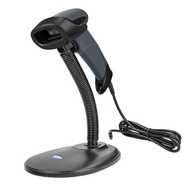 Imagem de NETUM Scanner portátil USB de código de barras USB com fio, leitor de código de barras CCD 1D para supermercado, loja de conveniência, armazém