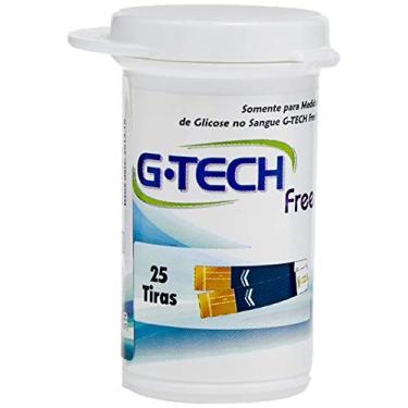 Imagem de G-Tech Tiras Reagentes Free 25 Tiras 25 Unidades