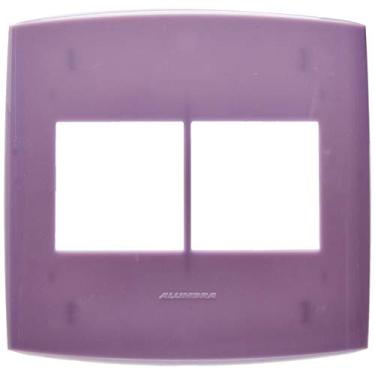 Imagem de Placa 4X4 4 Módulos, Alumbra, Bliss 4732, Pinot Noir