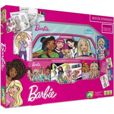 Imagem de Box De Atividade Barbie Jogo De Cartas Carton Colorir 90943 - Copag