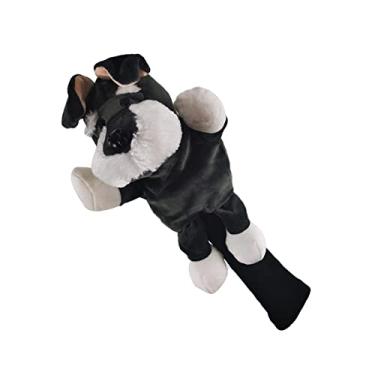 Imagem de YIJU Capa de pelúcia para taco de golfe à poeira dos desenhos animados manga protetora de madeira driver capa de cabeça animal de, Cão