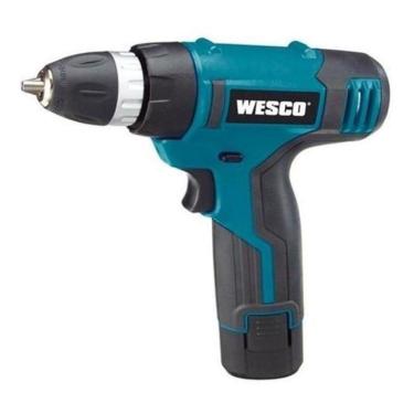 Imagem de Furadeira Parafusadeira - Sem Fio - Wesco - Azul - 110V/220V