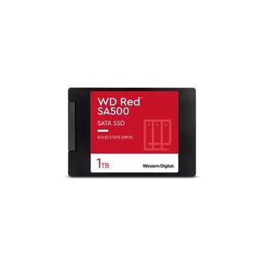 Imagem de SSD 1 TB WD Red SA500 NAS, SATA, Leitura: 560MB/s e Gravação: 530MB/s - WDS100T1R0A