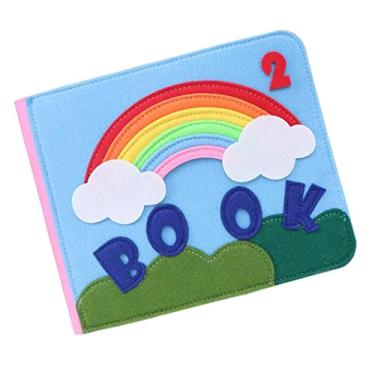 Imagem de Esquirla Livros de Atividades Montessori Books 3D Reutilizáveis para Bebês Pré-escolares, B