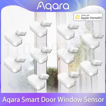 Imagem de Aqara-Sensor Inteligente de Porta e Janela  ZigBee  Conexão Sem Fio  MCCGQ11LM  Funciona com Xiaomi