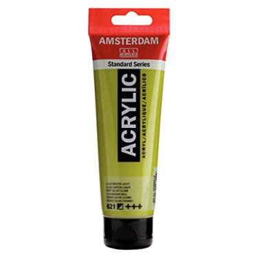 Imagem de Amsterdam Série padrão tubo acrílico 120 ml verde-oliva luz 621 (17096212)
