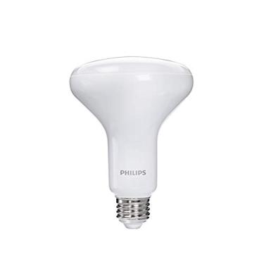 Imagem de Philips LED Lâmpada branca macia BR30 regulável com efeito de brilho quente 650 lúmens, 2700-2200-Kelvin, 9 watts (equivalente a 65 watts), base E26, fosca, 1 unidade