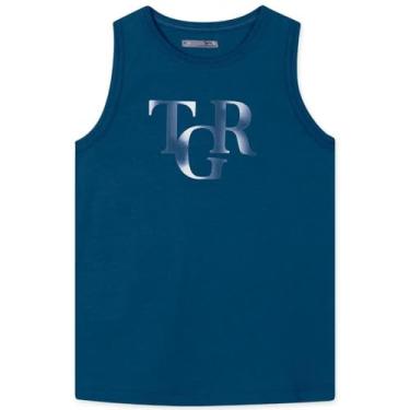 Imagem de Tigor Camiseta Regata TGR Azul
