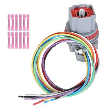 Imagem de labwork Kit de reparo de chicote de fios de substituição para Ford Shift Solenoide 5R55S 5R55W 5R55N Transmissões Substituir 46445AK A46445A 350-0165 16445GK