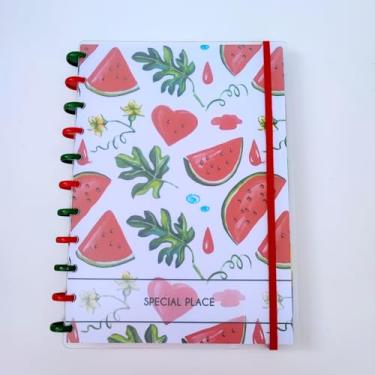 Imagem de Caderno de Disco 10 Matérias Escolar Sistema Inteligente Com Calendario Com Divisórias Special Place Picnic (PEQUENO - A5)