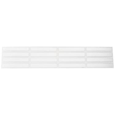 Imagem de Adesivo de selo de segurança inviolável prateado 500 - brilhante de lacre de alumínio inviolável, retangular 44,45 mm x 6 mm.