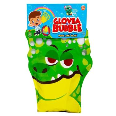 Imagem de Brinquedo Lança Bolhas De Sabão Com As Mãos - Jacaré