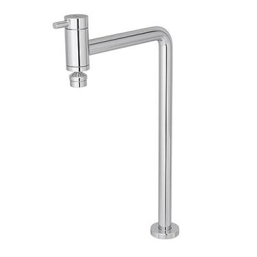 Imagem de Torneira de mesa bica telescópica de 90 graus para cozinha Link, Deca, Cromado, 1169.C.LNK