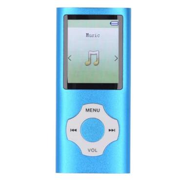 Imagem de Leitor de MP3 de 16 GB, Leitor de Música Portátil de Som HiFi Sem Perdas Com Tela Ultrafina de 1,8 Polegadas, Leitor de MP3 de 16 GB Com Alto-falante Rádio FM Gravador de Voz