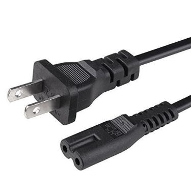 Imagem de OMNIHIL Cabo de alimentação CA de 3 metros de comprimento, compatível com projetor TENKER Q5, mini projetor LED de 1500 lúmens, compatível com HDMI 1080P, USB, TF, VGA AV, projetor de vídeo LCD
