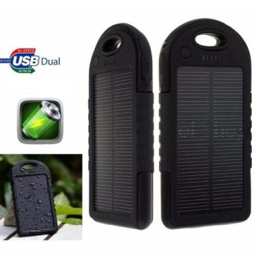 Imagem de Carregador 38.000mah Placa Solar Power Bank Mini Powerbank - Home Good