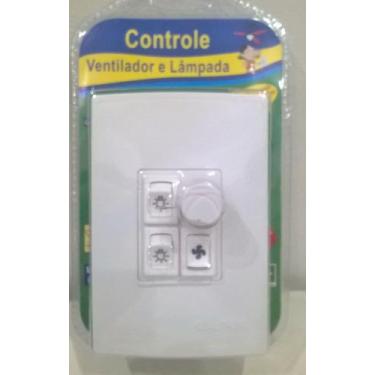 Imagem de Controle de ventilador e Lampada Qualitronix  Mod Qv372