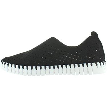 Imagem de Ilse Jacobsen HORNBAEK Tulip 139 Sapatilha feminina | Sem cadarço | Cano baixo, Preto, 42