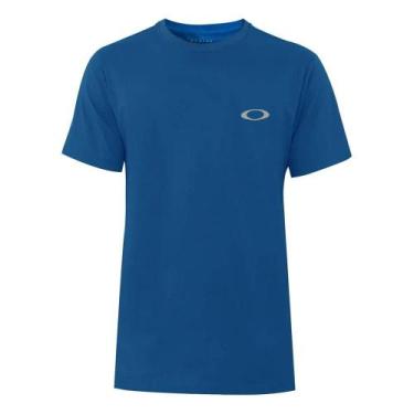 Imagem de Camiseta Oakley Ellipse SM23 Masculina Dark Blue, GG, Blue