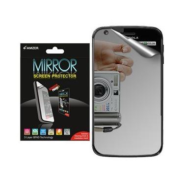 Imagem de Amzer Protetor de tela espelhado com pano de limpeza para Motorola ATRIX 4G MB860