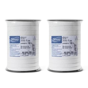 Imagem de Elástico Jaragua 12 Zanotti - 2 Rolos C/100 Metros 